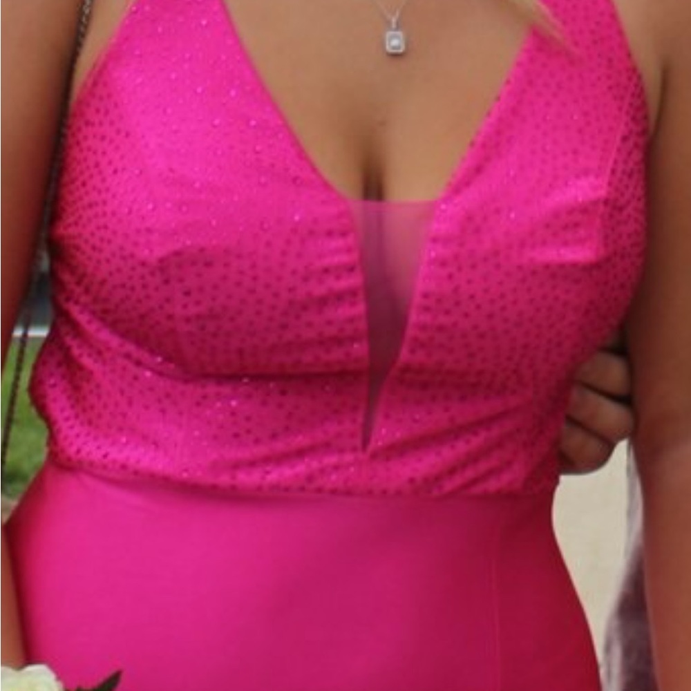 Elegant Pink Prom Dress